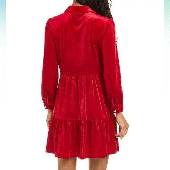 Jude Connally Henley Velvet Ruby. Medium NWT - Picture 2 of 6